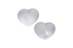 Quartz - #3 - Gemstone Small Jewelry Heart Carvings