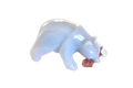 Agate Bear Eating Fish Carvings - Price per Piece
