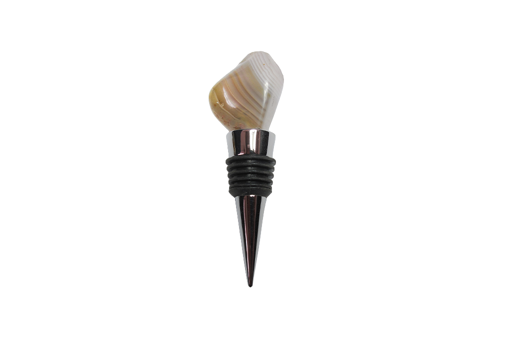 Agate Bottle Stoppers - Polished - Price per Piece