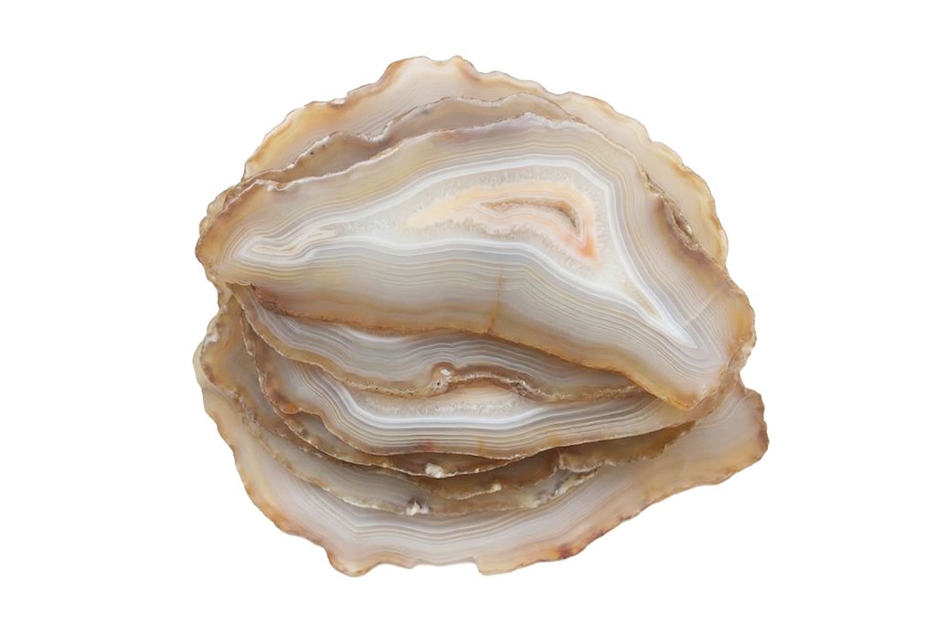 Agate Slices. Price per Kg
