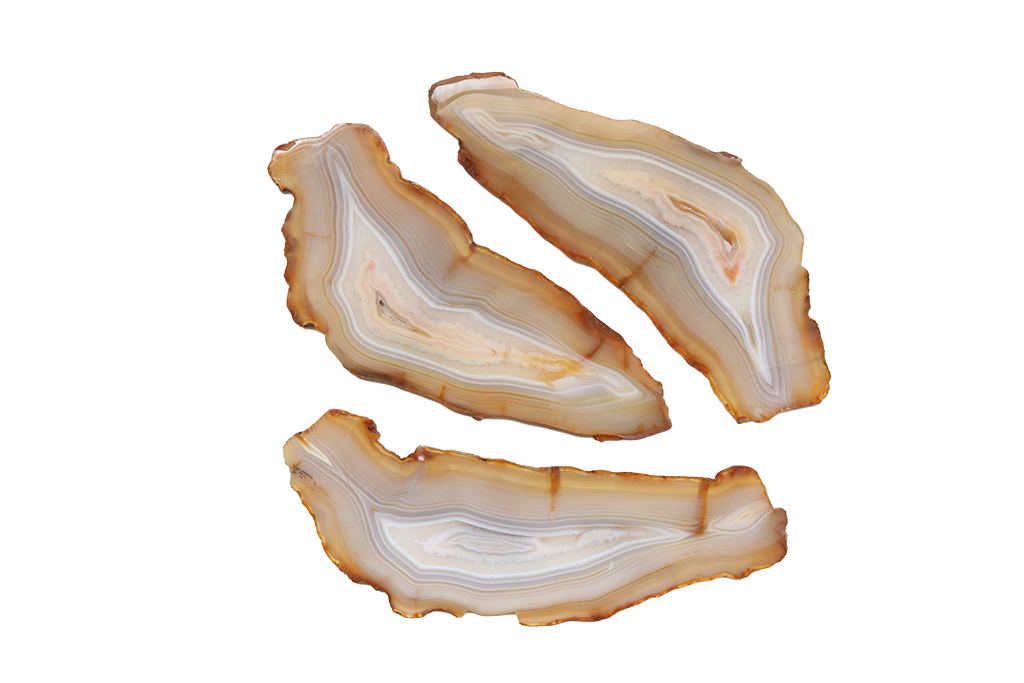 Agate Slices. Price per Kg