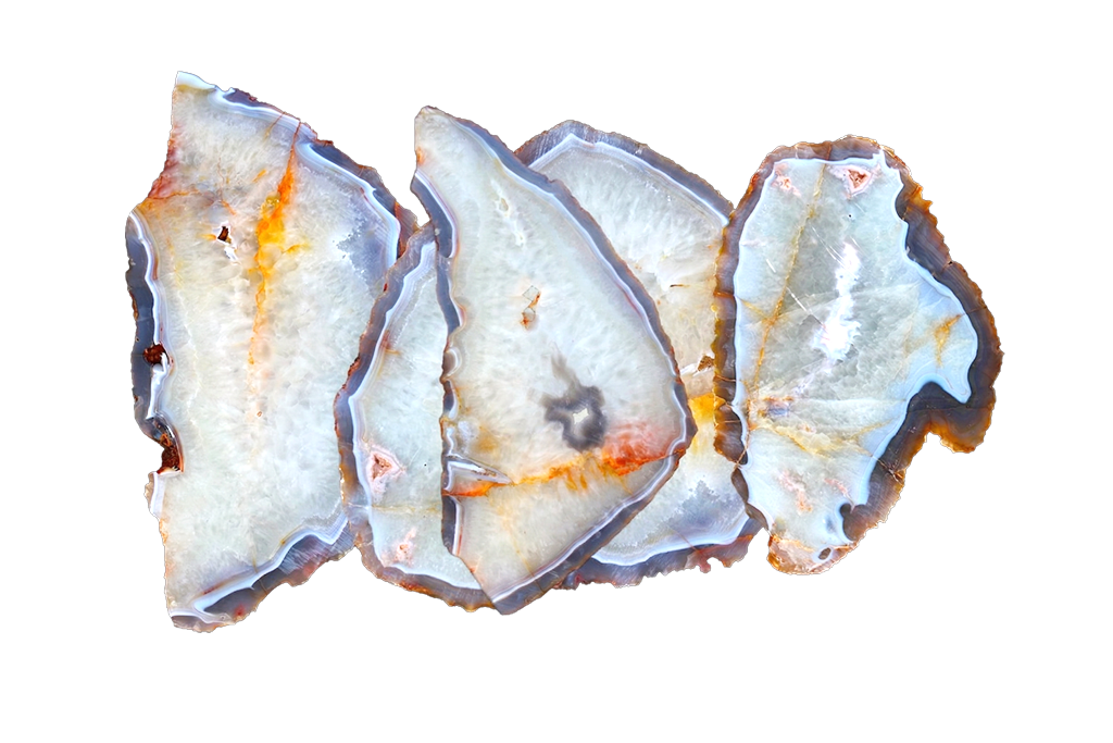 Agate Slices. Price per Kg