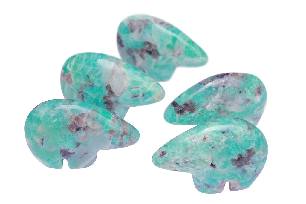 Amazonite NaturalHand-carved gemstones from Madagascar. Madagascar Minerals. Mineral Resources Madagascar