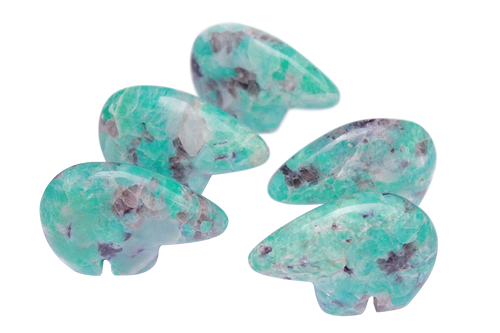 Amazonite NaturalHand-carved gemstones from Madagascar. Madagascar Minerals. Mineral Resources Madagascar