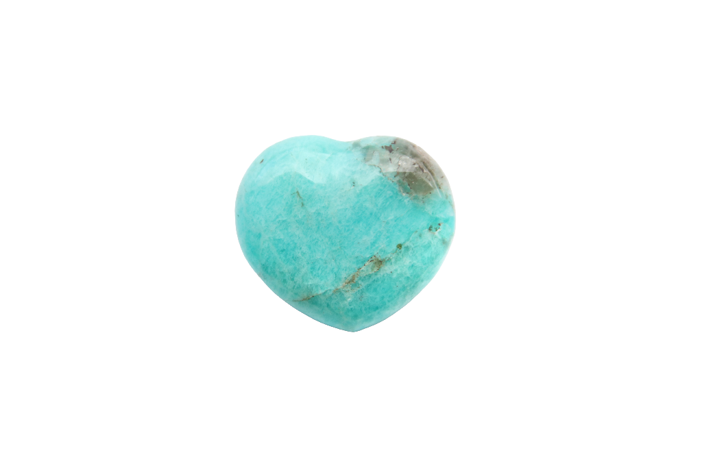 Amazonite Gemstone Small Jewelry Heart Carvings