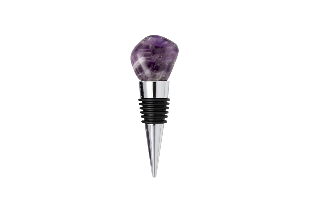 Amethyst Bottle Stoppers - Polished - Price per Piece