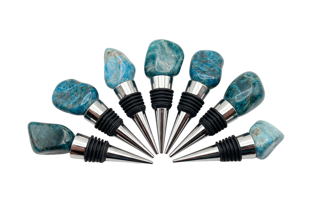 Apatite Bottle Stoppers - Polished - Price per Piece