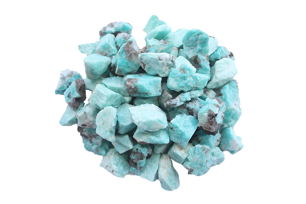 Amazonite Gem Decor Rough. 1 Kg Bag
