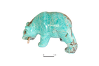 Amazonite Natural Hand-carved Bear Eating Fish gemstones from Madagascar. Madagascar Minerals. Mineral Resources Madagascar