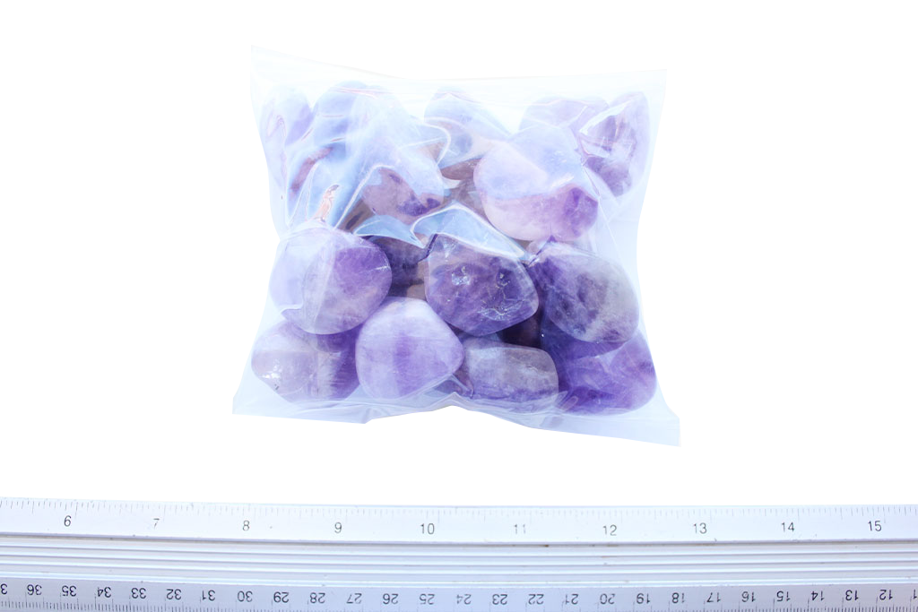 Amethyst Tumble Stones. 1 Kg Bag