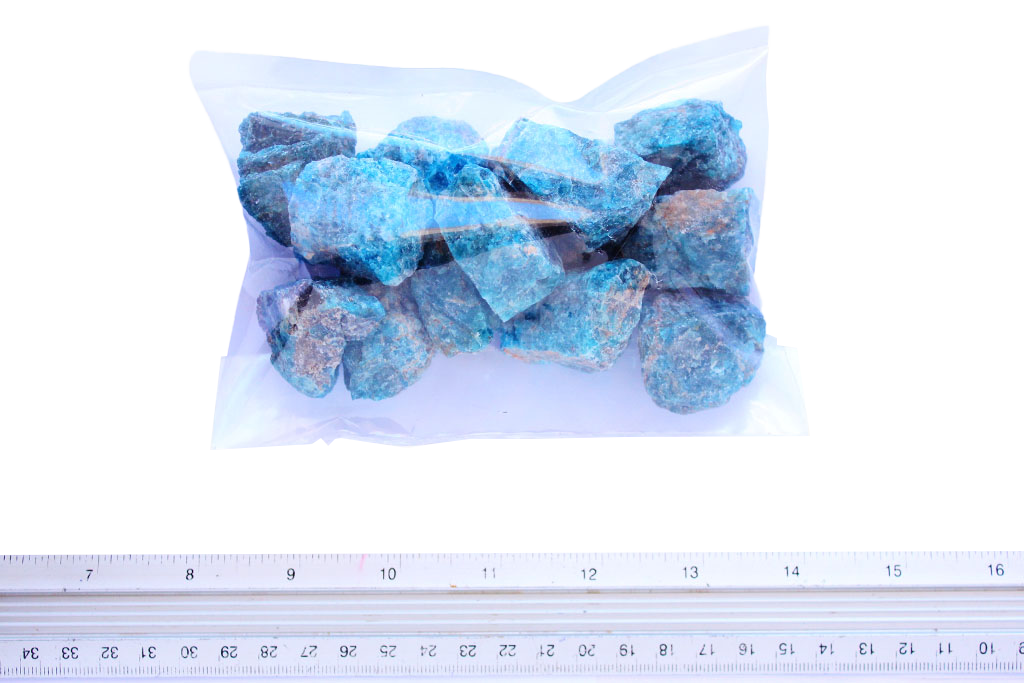 Apatite Gem Decor Rough. 1 Kg Bag