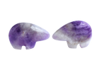 Banded Amethyst Natural Hand-carved gemstones from Madagascar. Madagascar Minerals. Mineral Resources Madagascar.