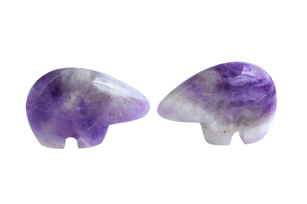 Banded Amethyst Natural Hand-carved gemstones from Madagascar. Madagascar Minerals. Mineral Resources Madagascar.