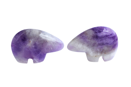Banded Amethyst Natural Hand-carved gemstones from Madagascar. Madagascar Minerals. Mineral Resources Madagascar.