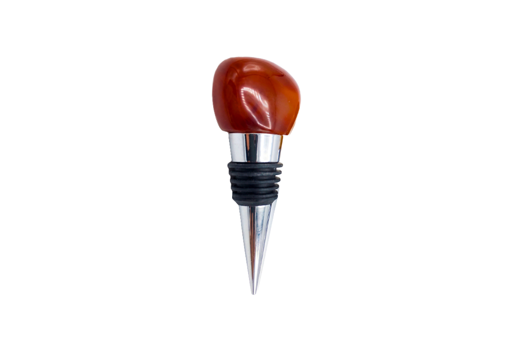 Carnelian Bottle Stoppers - Polished - Price per Piece