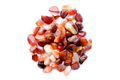 Carnelian Tumble Stones. 1 Kg Bag