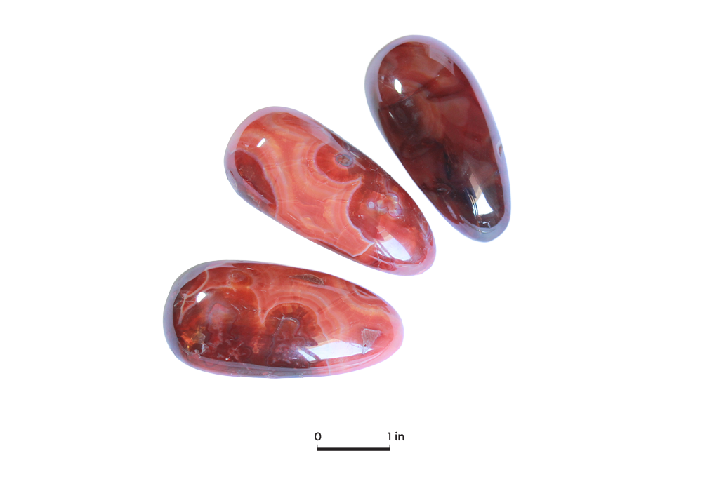 Carnelian Round Massage Tools. Price per Piece