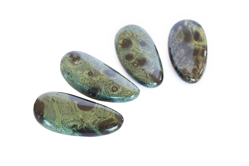 Crocodile Jasper Round Massage Tools. Price per Piece