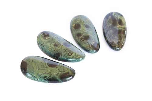 Crocodile Jasper Round Massage Tools. Price per Piece