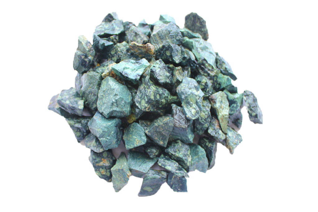 Crocodile Jasper Gem Decor Rough. 1 Kg Bag