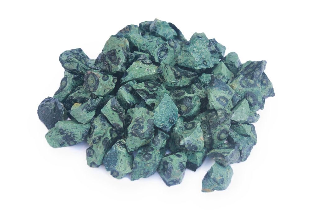 Crocodile Jasper Gem Decor Rough. 1 Kg Bag