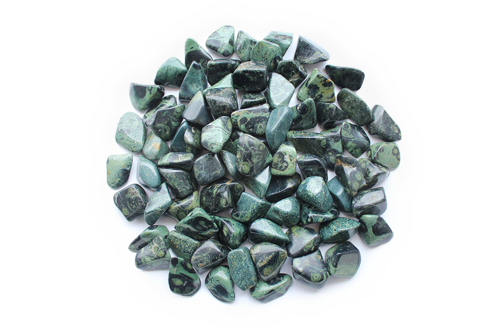 Crocodile Jasper Tumble Stones. 1 Kg Bag