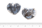Girasol Gemstone Heart Carvings - 2 in - Price per Piece
