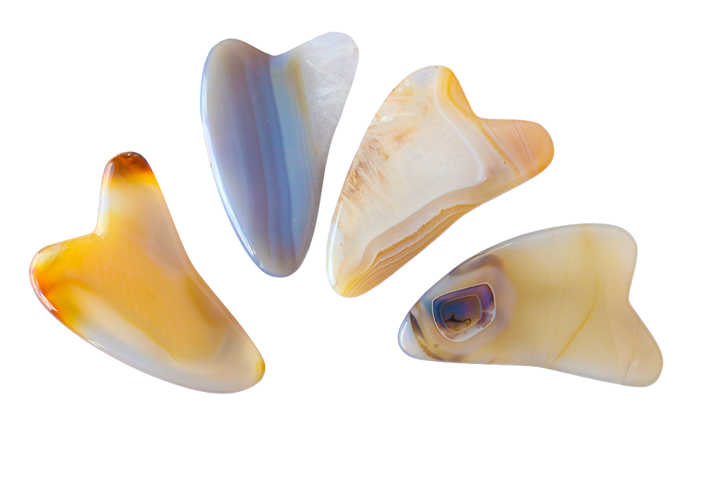 Agate Gua Sha Massage Tools - Price per Piece