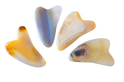 Agate Gua Sha Massage Tools - Price per Piece