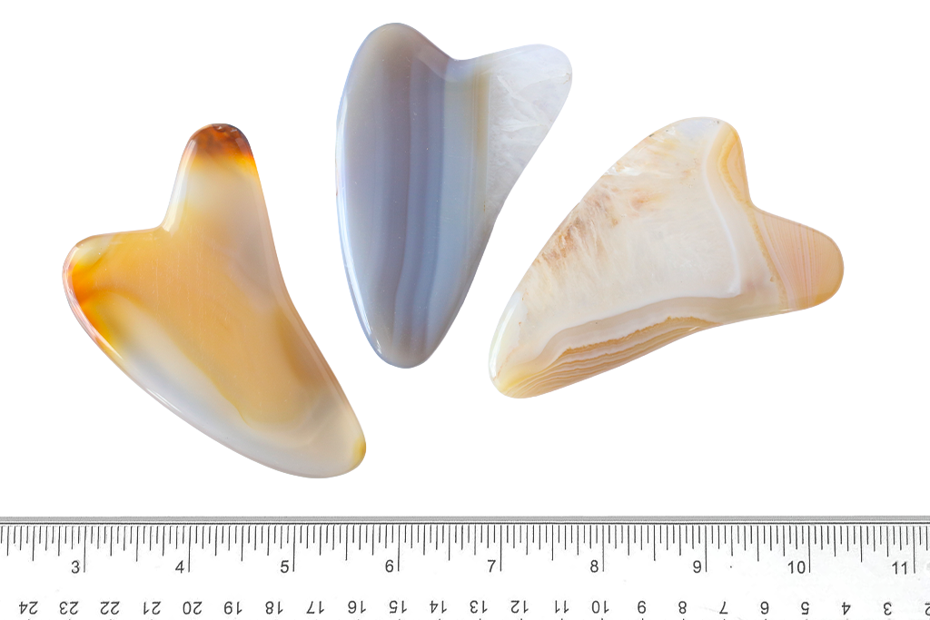 Agate Gua Sha Massage Tools - Price per Piece