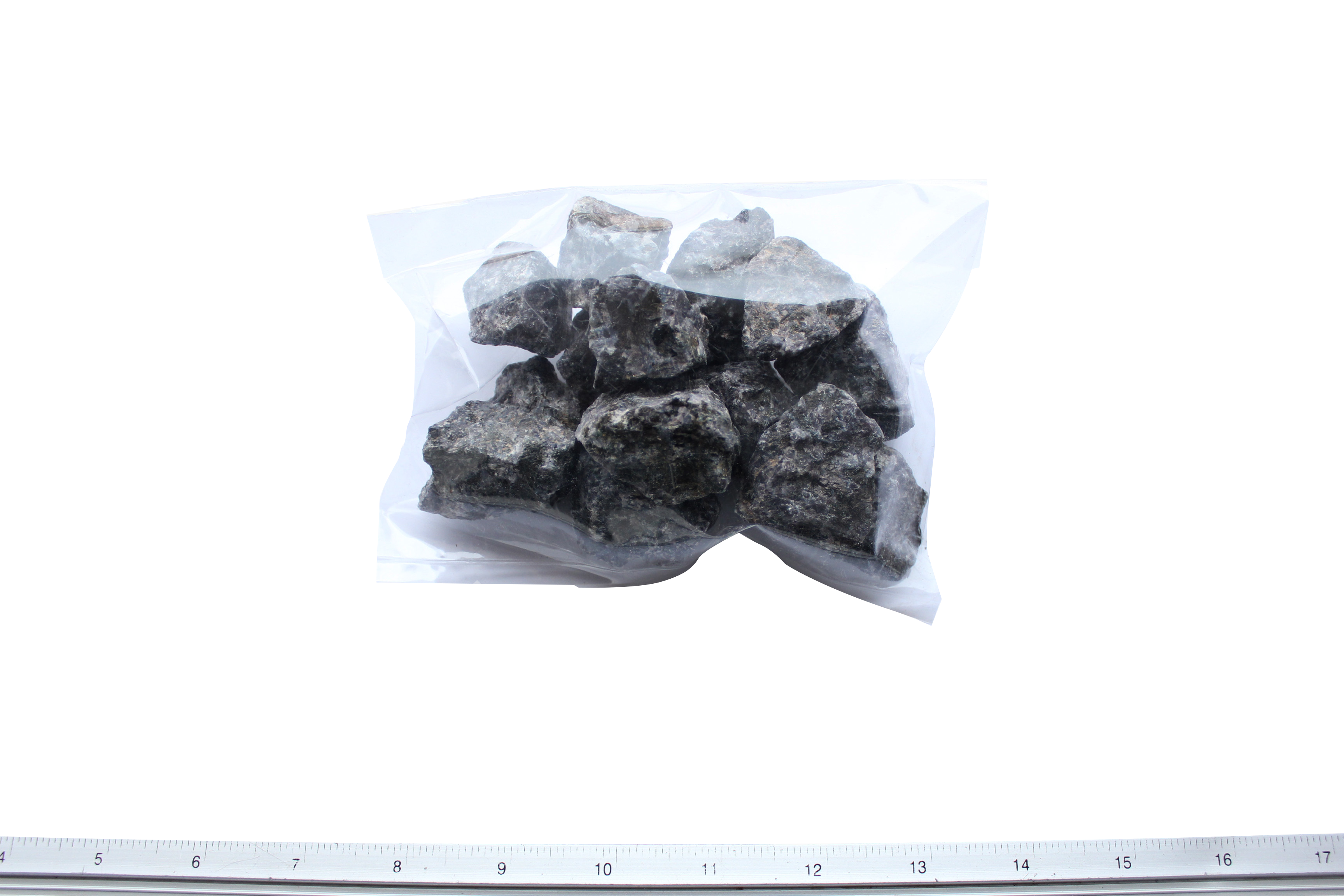 Indigo Gabbro Gem Decor Rough. 1 Kg Bag