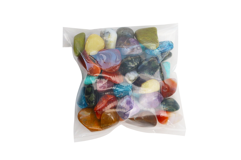 Mix Tumble Stones. 1 Kg Bag