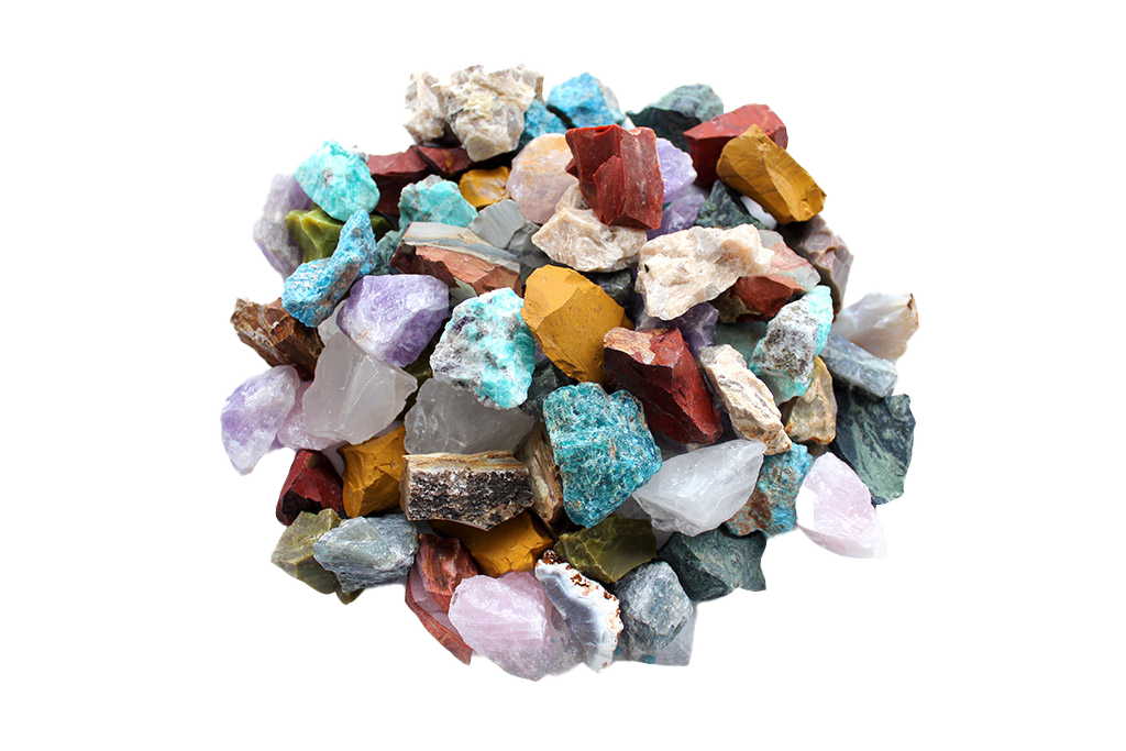Mix Gem Decor Rough. 1 Kg Bag