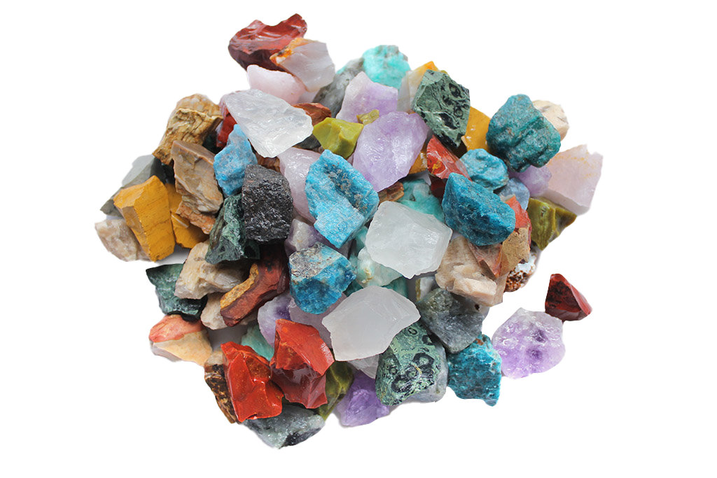 Mix Gem Decor Rough. 1 Kg Bag