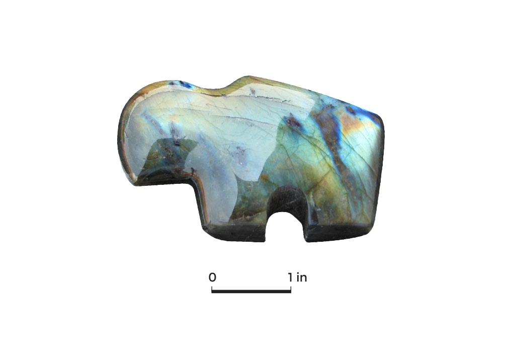 Labradorite Bear Carvings - Price per Piece