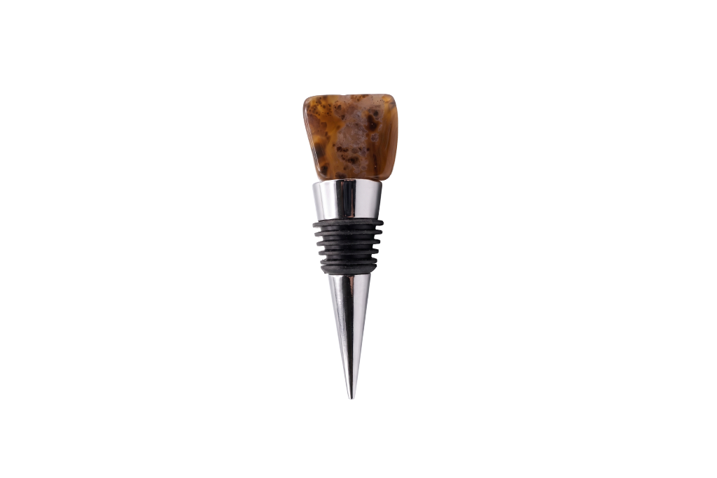 Petrified Wood Bottle Stoppers - Polished - Price per Piece