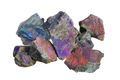 Labradorite - Purple - Rough. Price per Kg