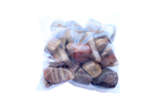 Petrified Wood Tumble Stones. 1 Kg Bag