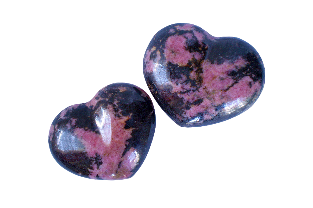 Agate Gemstone Heart Carvings - 2 in - Price per Piece