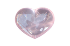 Star Rose Quartz Gemstone Heart Carvings - 2.5 in - Price per Piece
