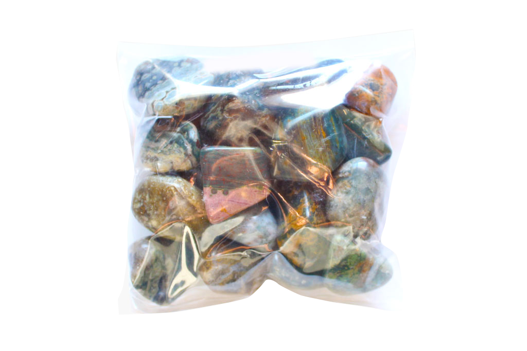 Sea Jasper Tumble Stones. 1 Kg Bag