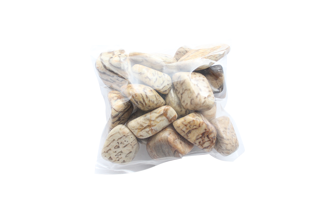 Zebradorite Tumble Stones. 1 Kg Bag