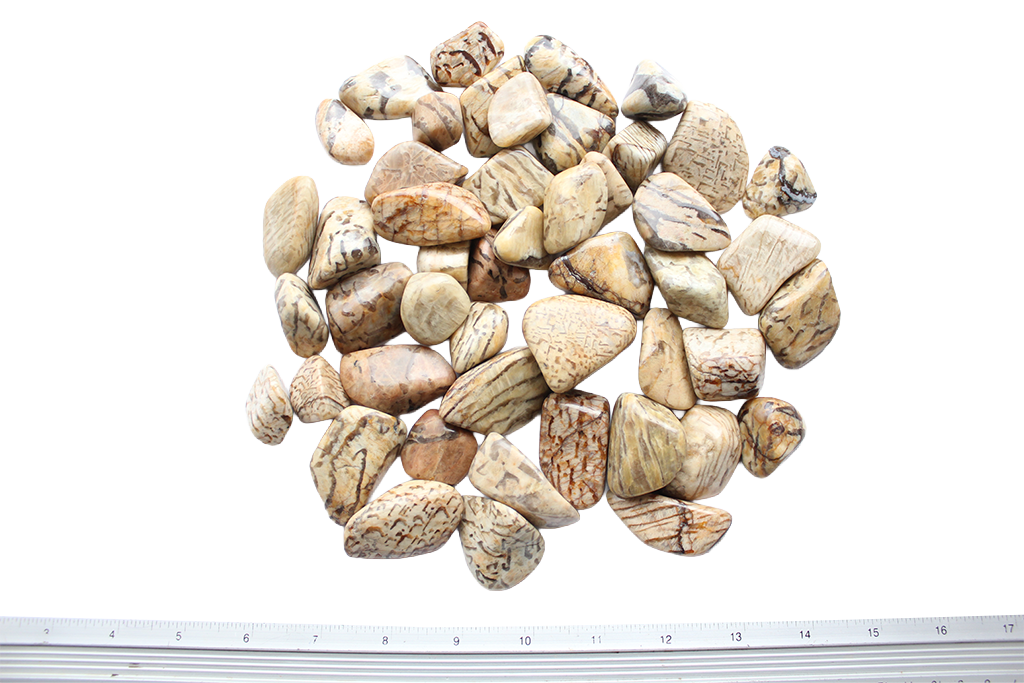 Zebradorite Tumble Stones. 1 Kg Bag