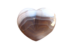 Agate Gemstone Heart Carvings - 2.5 in - Price per Piece