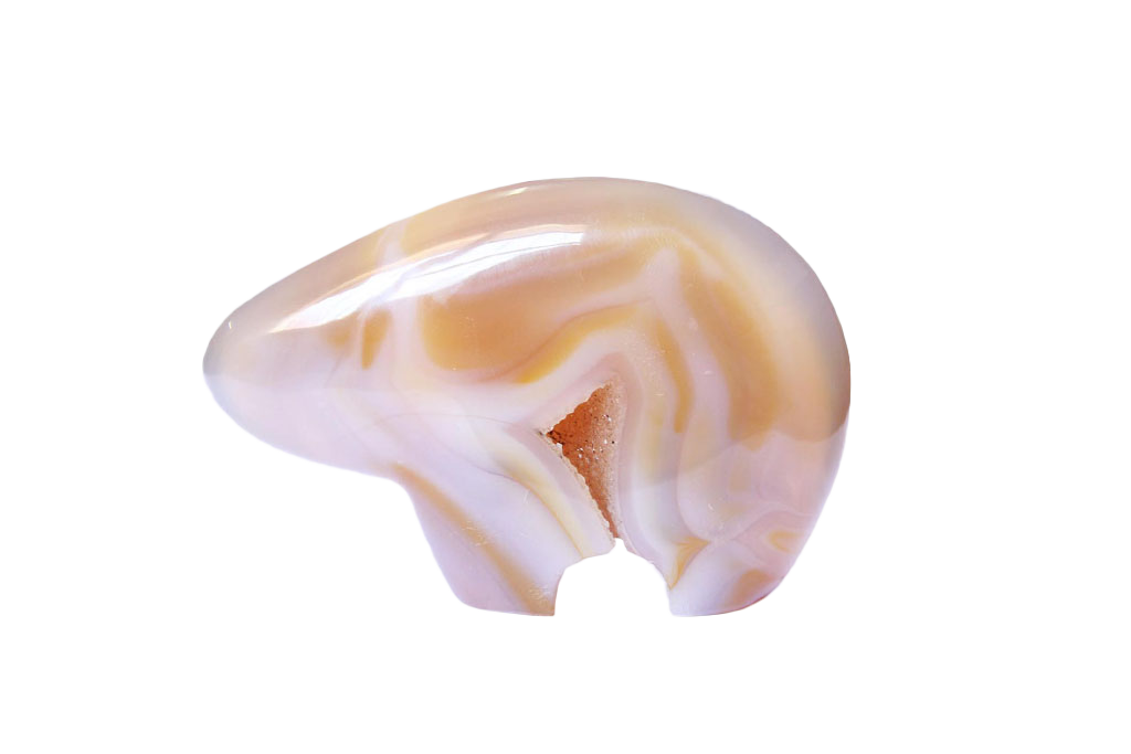 Agate Bear Carvings - Price per Piece