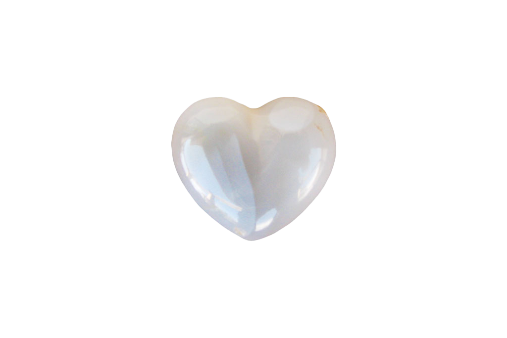 Agate Gemstone Small Jewelry Heart Carvings
