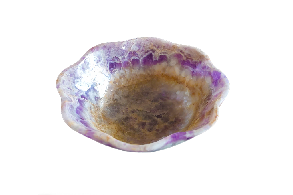 Amethyst Large Wavy Bowl - 24 in - Price per Piece
