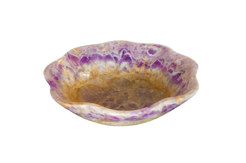 Amethyst Large Wavy Bowl - 24 in - Price per Piece