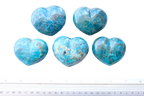 Agate Gemstone Heart Carvings - 2 in - Price per Piece