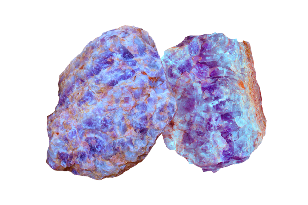 Amethyst Block Rough. Price per Kg